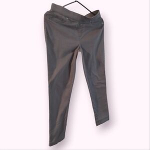 Justice Grey Capri Jeans